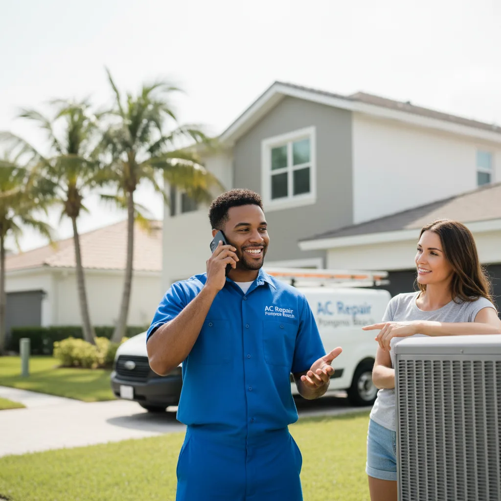 AC Repair Pompano Beach customer support in South Pittsburg